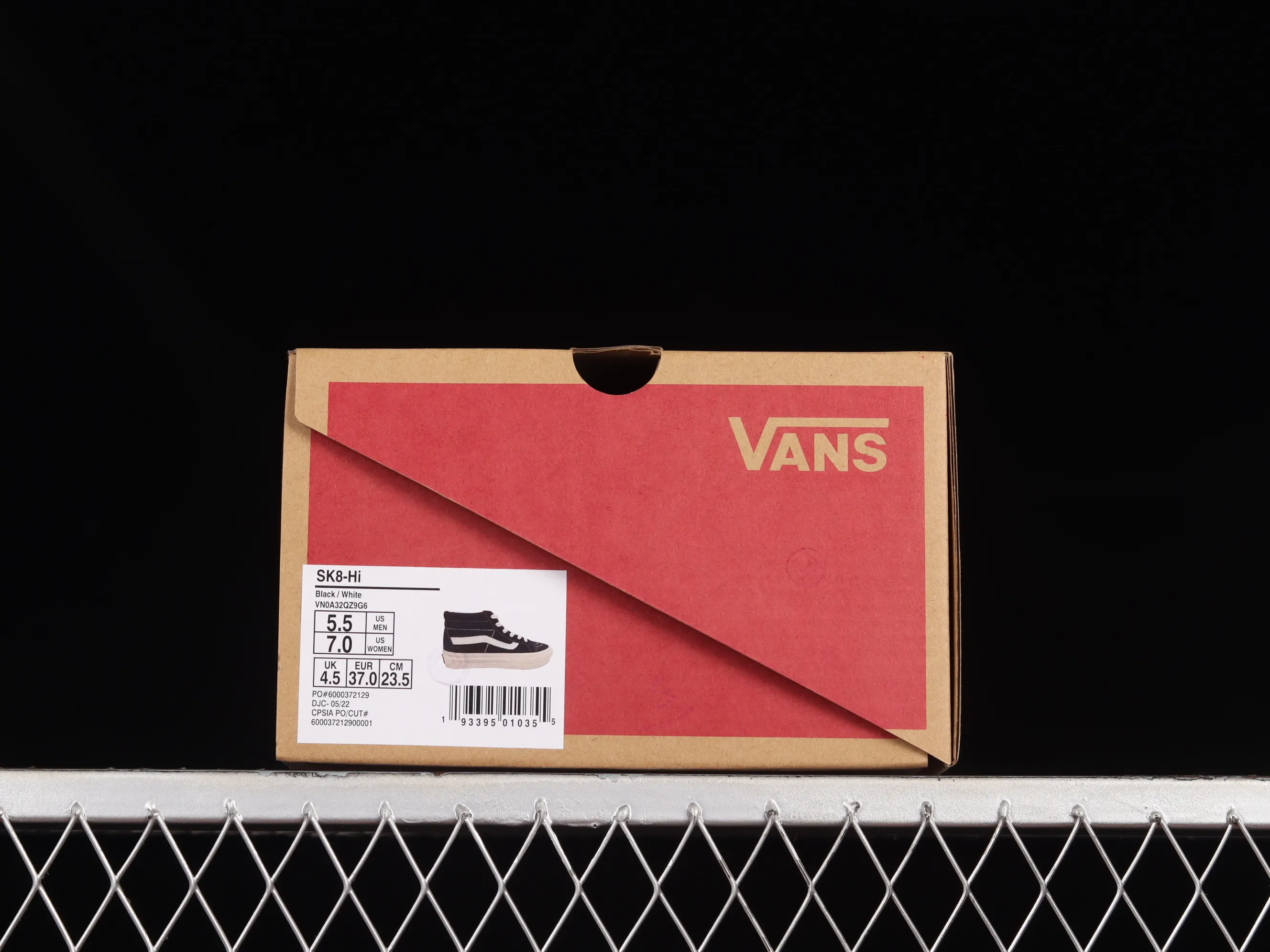 All categories Vans Vans series Vans Mid Vans China Vans Sk8-Mid Reissue Navy mid-top casual vulcanized canvas sneakers VN0A32QZ9G6